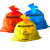 酸碱有毒废弃物收集垃圾袋危废化学品防化处理袋 小号常规款处理袋(10个装)_48* 加厚