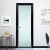 维诺亚卫生间门单门厕所门钛镁合金洗手间门洗澡间平开门玻璃门 1.0型材单包(肌肤黑)