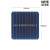 单晶硅太阳能电池片166*166mm大厂高效率 6W PERC双面 9线 专用互联条每米 每片电池片需3.