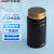  安达通 样品瓶 塑料广口竹节包装瓶 固体片剂胶囊小药瓶 棕色100ml 10个 6A00400