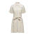 维多利亚·贝克汉姆（Victoria Beckham） 618女士衬衫式连衣裙 Ivory 6 UK