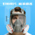 扬笙福防毒面具全面罩喷漆防尘口罩全脸头罩放毒氧气化工气体防护罩 6800防毒防尘七件套