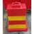 PVC隔离墩 PE水马堆叠路锥 分流水马防撞桶 塑料隔离墩 柔性道路护栏 PE红色黄膜水马
