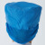 京斯坦 E42白蓝工作帽车间工厂防尘包头发网帽 透气舒适不闷热 均码 E42B蓝色 
