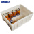 海斯迪克 HKCC01 塑料长方形零件盒 零件盒子 物料周转箱 收纳箱 储物箱 H6白347*248*94mm