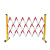 全绝缘施工围栏玻璃钢圆管伸缩围栏可移动隔离带围挡防护栏 1.5*2.5米长