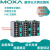 MOXA磨莎以太网工业交换机PoE非网管型5/8口多层百兆千兆企业网管 EDS-316 全电口 16口百兆