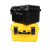 仕必得 手提式塑料防护箱仪器设备相机器材防水防震拉杆工具箱子 4329黑色箱+棉