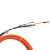 伺服电机动力线电源线6FX5002/8002-5CA01-1CA0电缆连接线 橙色 国产 国产 (PUR) 10m