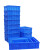 葱旭 塑料盒子周转箱长方形零件盒塑料箱胶框物料螺丝盒五金工具物流箱 藕色 (6#红350*250*95)