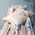 富安娜家纺 纯棉被套100%全棉单件被罩  单人 1米2床适用(152*210cm)