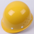 工地安全帽建筑工人帽子工程领导透气头盔玻璃钢ABS建筑工地电力V 金色 玻璃纤维-黄色