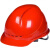 明盾（2顶）国标abs安全帽工地施工建筑工程电力领导欧式工地安全头盔 白色透气款现货 