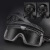 德迷龙可装FAST头盔战术户外护目镜多维分体式头盔双模式护目镜 单面具（CP）
