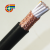 RVVP16芯0.75平方国标多股软丝铜屏蔽控制信号电缆线黑色 黑色 25m x 16芯 x 0.75平方毫米