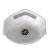 仁聚益KN95口罩 一次性防护 头戴式 带呼气阀 10只/盒 C02S-10