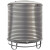 304不锈钢水箱储水桶水塔立式加厚太阳能楼顶户外蓄水罐酒罐 加厚0.3吨(55高160CM)带支架壁厚0.5m