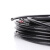 黑色钢丝绳 黑色不锈钢丝绳 黑色包塑钢丝绳 软7*7*0.6---3mm 0.8mm