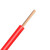 德力西电气（DELIXI ELECTRIC）电线电缆BVR50平方单芯多股铜线 100米/盘 红色火线（定制）