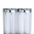 北奥（Beao）OK-122C 皂液器银色 卫生间壁挂式手动双头沐浴露瓶双头给皂器洗手液盒子
