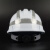 三筋反光安全帽男工地国标高级安全生产帽子施工领导头盔定制印字 [反光条]三筋安全帽_蓝色