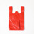 标燕【45*68cm500只】红色塑料背心袋子加厚大中小号手提一次性水果蔬菜购物方便袋 BY18