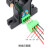 开口式霍尔电流传感器变送器BSQ06CT交流AC100-500A/DC直流4-20mA AC400A/4-20mA 21mm x 供电DC12V定制