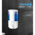 挂壁器按压瓶压取器皂液器盒壁挂式自动感应商用 8122白色480m*2l手动出液免打孔