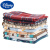 迪士尼双面绒小毛毯沙发毯垫小盖毯办公室空调毯宠物小毯子盖腿膝盖毯 红色彩条(珊瑚绒) 100x140cm 60x90cm