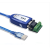USB转RS485串口线DTU配置参数专用 天蓝色 RS485串口线