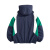 KAPPA卡帕背靠背新款夹克潮牌时尚款情侣时尚款休闲百搭款直播款潮流款 深蓝色 XL  建议160-170斤