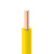 起帆(QIFAN)电线电缆 国标铜芯特软线 多股软线 导线信号线 RV2.5平方 100米黄色
