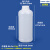 水杉加厚水溶肥塑料密封瓶样品包装瓶分装瓶带盖化工瓶试剂瓶 1000ml（半透明）