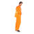 卓迪旭 ZDX-YFT10环卫工人橙色透气劳保雨衣套装，路政执勤防暴雨反光雨衣套装，可定制 3XL