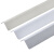 榆钦涂牛定制 PVC免打孔护角条 护墙角保护条墙护角防撞条包阳角线 装 20mm白色光面 0.8m