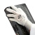 安思尔hyflex电工薄款男女尼龙pu手套涂掌劳保防滑耐磨工作 灰色出口版logo随机发12装 XL