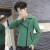 玛萨洛夹克男2020年春秋季新款休闲工装帅气男装外套学生韩版潮流小西装 绿色 M