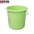 集华世 多功能加厚手提装水塑料桶【32*30cm绿色15L】JHS-0176