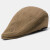 MORNYMOSS品牌男士贝雷帽复古英伦时尚户外休闲大头围前进帽子男 驼色 L均码(57-58cm)