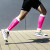 URG  ULTRA RUNNER GEAR压缩腿套跑马拉松越野护腿套跑步耐力跑训练慢跑徒步可定制 玫红 T2