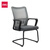 得力 deli 弓形脚会议椅 简约时尚办公椅 人体工学电脑椅 居家书房座椅 91204 雅致灰