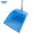 金诗洛 加厚塑料簸箕  蓝色（1个）塑料垃圾铲撮箕大容量畚斗防风垃圾铲 KT-289