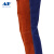 友盟（AP）AP-6062 咖啡色皮配蓝色阻燃背布焊裤 XL码 一条 