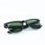 运安晟 电焊眼镜 焊工专用护目镜 平光镜 烧电焊 防打眼 劳保玻璃透明防护眼镜 J01墨绿护目镜+眼镜盒