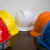 米囹高强度ABS安全帽 建筑工程工地施工电工透气防砸玻璃钢头盔可印字 红色  玻璃钢透气款