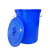 兰诗（LAUTEE）DA2148 大号塑料桶工业储存胶桶带盖圆形储水桶 白色100升【有盖】