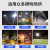 上海亚明led投光灯室外防水球场灯大功率照明广告射灯户外1000瓦 户外大功率led射灯50W