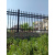花园小区锌钢护栏庭院篱笆栏热镀锌栅栏围墙铁艺围栏乡村院子栏杆 一米六高