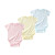 minizone夏季款男女宝宝婴儿新生儿薄款透气短袖三角哈衣爬服连体衣0-2岁 黄色 66cm