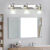 镜前灯LED防水雾洗手间浴室新中式简约化妆镜灯可免打孔螺口灯泡 8017 三头15瓦白光